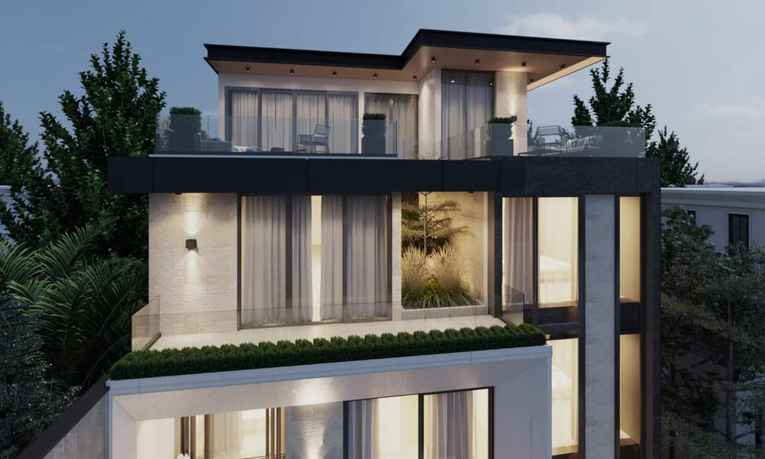 Biệt Thự Villa 3 Tầng 13x21m Thiết Kế Hiện đại