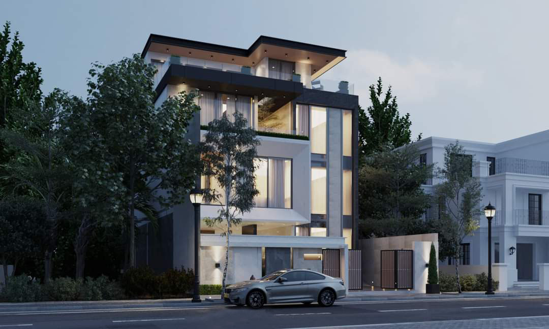 Biệt Thự Villa 3 Tầng 13x21m Thiết Kế Hiện đại
