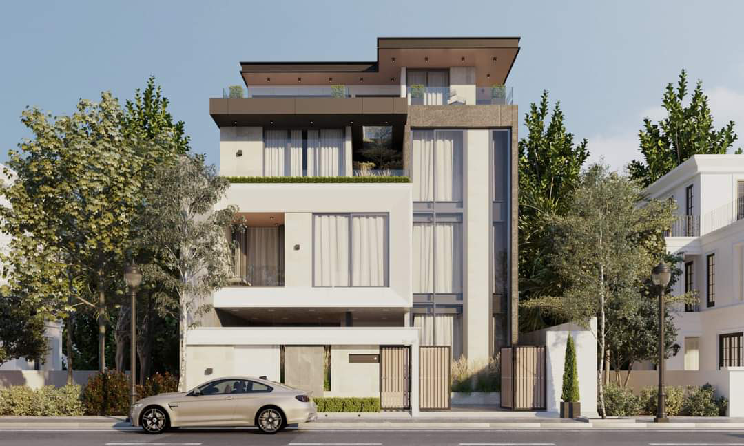 Biệt Thự Villa 3 Tầng 13x21m Thiết Kế Hiện đại