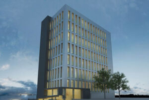 Tòa nhà 8 tầng bằng gỗ plyscrapers