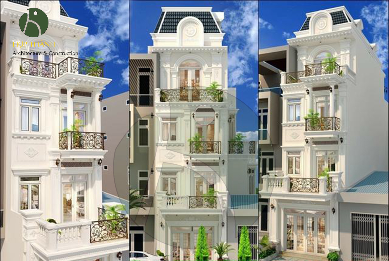 Nhà phố bán cổ điển 3 tầng tại quận 2