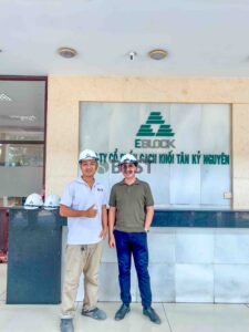 BI:ST Thân Thiện tại nhà máy sản xuất gạch AAC bê tông khí chưng áp Eblock