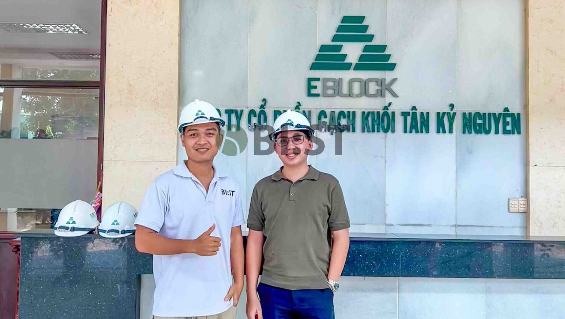 BI:ST Thân Thiện tại nhà máy sản xuất gạch AAC bê tông khí chưng áp Eblock