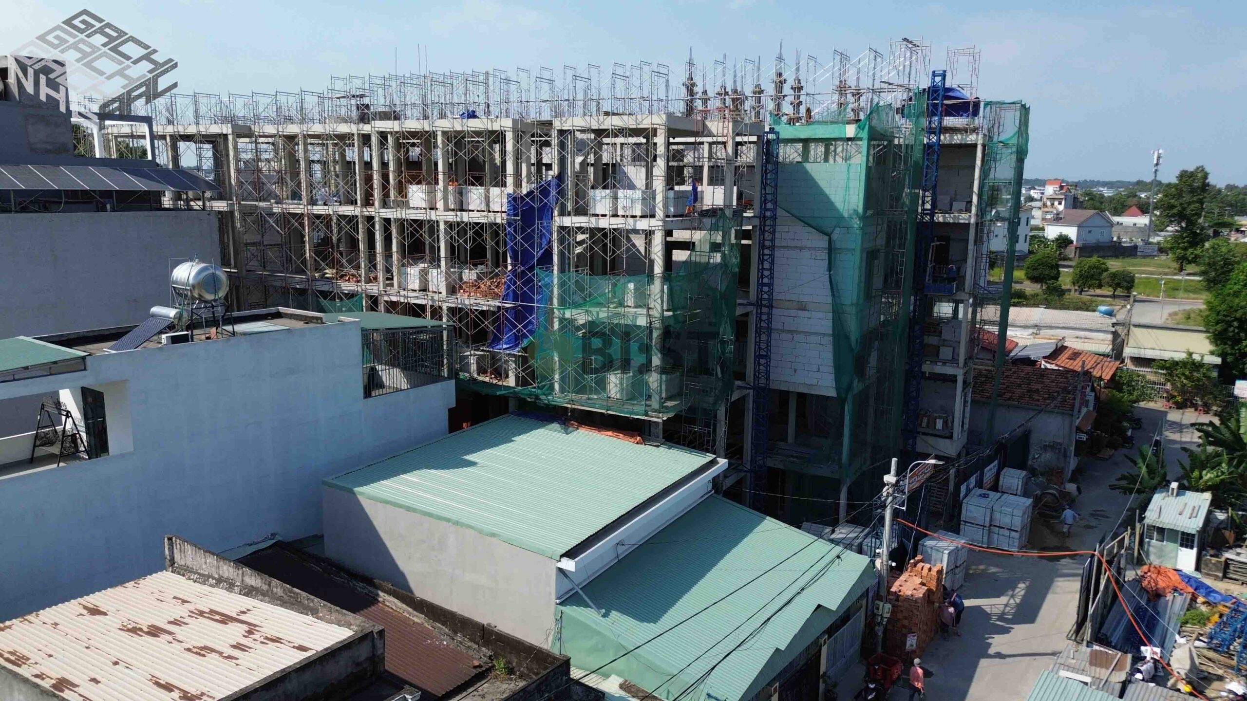 Cấp gạch AAC bê tông khí chưng áp cho dự án và thợ xây tường